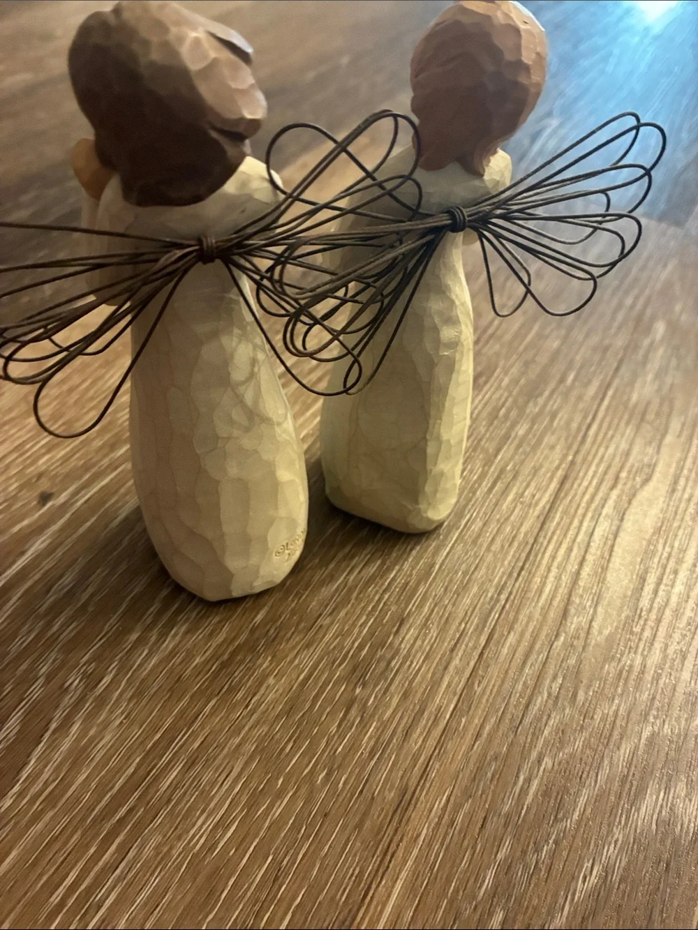 Willow Tree Angel Figurines Set of 2 - Decorative Home Accents